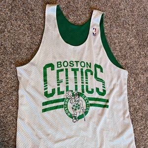 Boston Celtics Mitchell & Ness Reversible Basketball Jersey Large